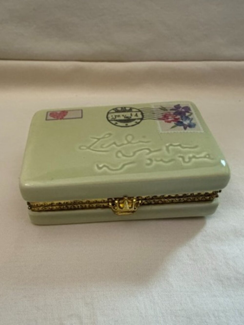 Vintage Hallmark Love Letter Trinket Box